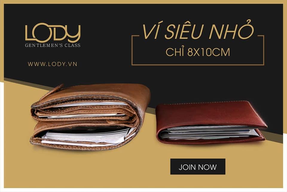 Lody chuyên cung cấp ví đựng giấy tờ cá nhân làm bằng da thật